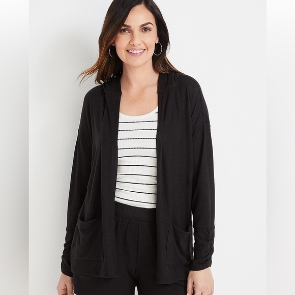 Maurices Sweaters - 4X - Maurice’s Hooded Cardigan